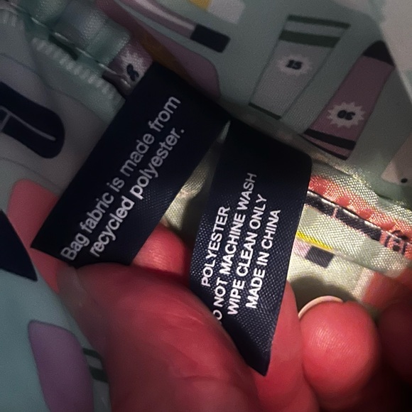 Kate Spade for Clinique Green “Bag of Tricks” Tote Bag NWT - Picture 10 of 14